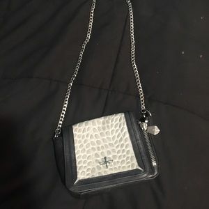 Pour la Victoire snake print crossbody